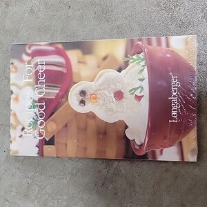 NIP 2004 Longaberger Recipes For Good Cheer Cookbook - Discontinued